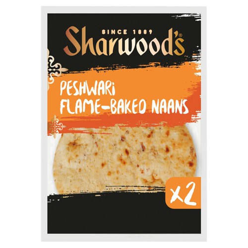 Sharwood's 2 Peshwari Naans