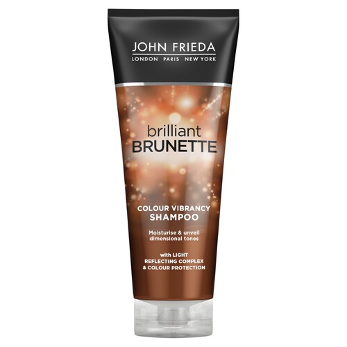 John Frieda Brilliant Brunette Moisturising Shampoo 