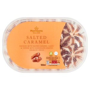 Morrisons  Salted Caramel Ice Cream Cones