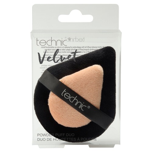 Technic Velvet Powder Puff Duo