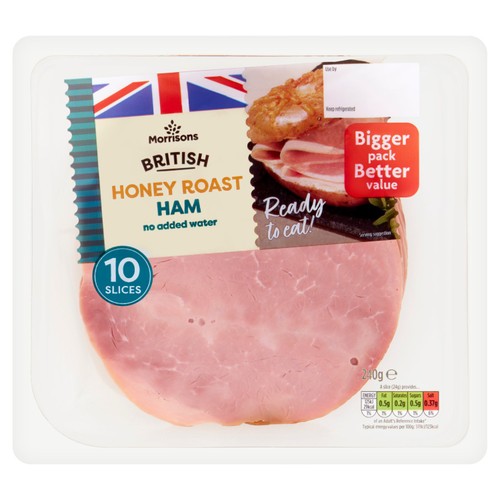 Morrisons British Honey Roast Ham 240g