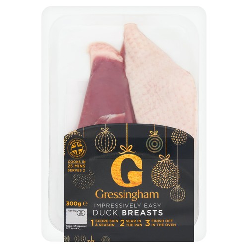 Gressingham duck breast fillets