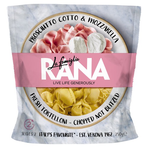 La Famiglia Rana Prosciutto & Mozzarella Tortelloni 