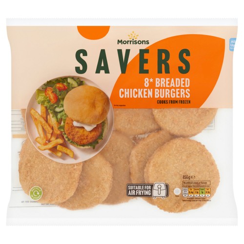 Morrisons Savers Chicken Burgers