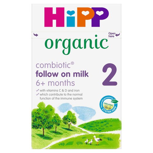 HiPP Organic 2 Follow on Baby Milk Powder from 6 months