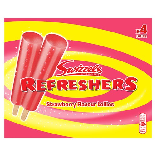 Refreshers Strawberry Ice Lollies 