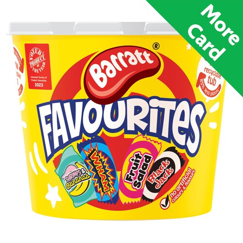 Barratt Favourites Sweets Tub