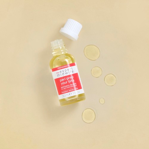 My Expert Midwife Peri Prep Your Bits Perineal Massage Oil 