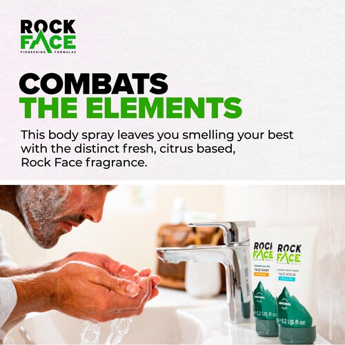 Rock Face Energising Face Wash 