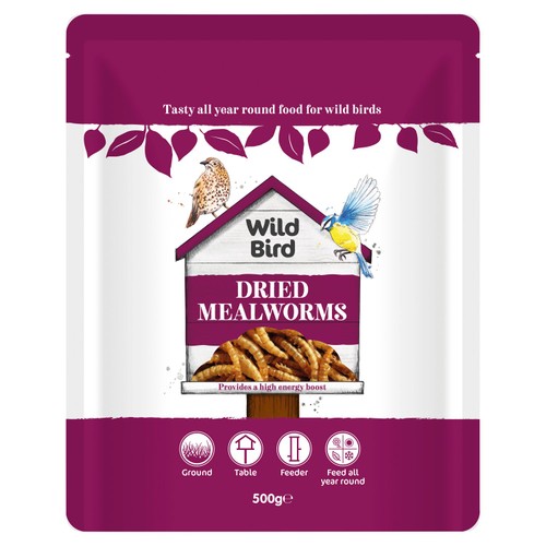 Wild Bird Dried Mealworms