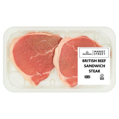 Morrisons British Beef Sandwich Steak