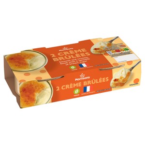Morrisons 2 Creme Brulee Vanilla