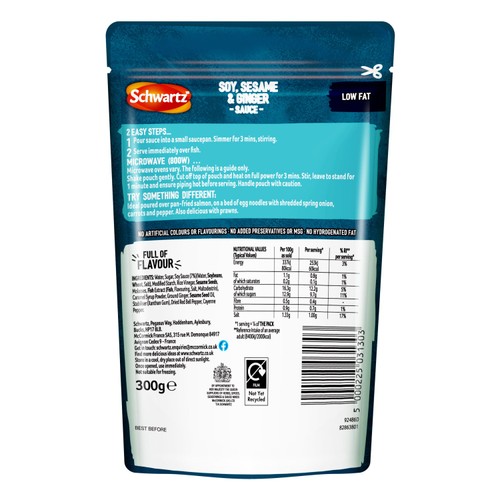 Schwartz Soy Ginger & Sesame Sauce