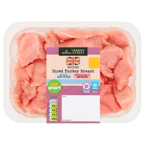 Morrisons Diced Turkey Breast