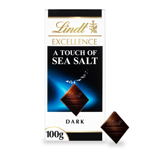 Lindt Excellence Dark Sea Salt