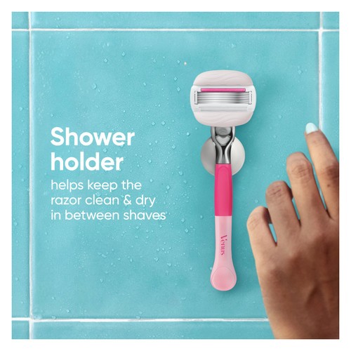 Gillette Venus Comfortglide Tropical With Pomegranate Platinum Razor