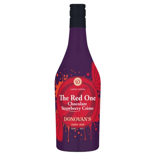 Donovan's The Red One Chocolate Strawberry Country Cream 12% 70cl