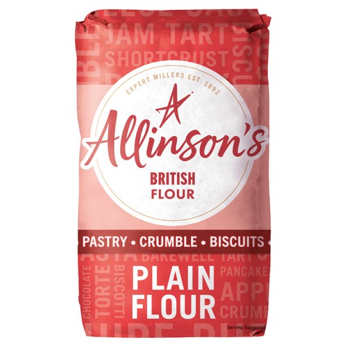 Allinson's British Plain Flour 1kg