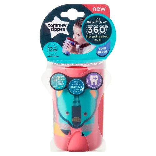 Tommee Tippee Easiflow 360 Degree Cup 12M+