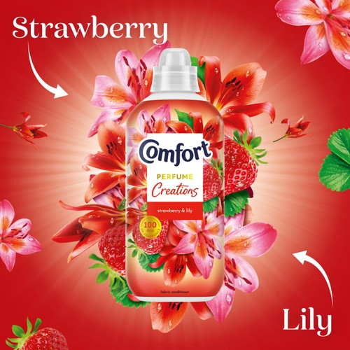 Comfort Creations Fabric Conditioner Strawberry & Lily 48 Washes