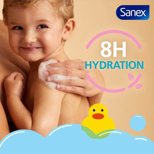 Sanex Zero % Baby Sensitive Skin Bath Foam & Shampoo