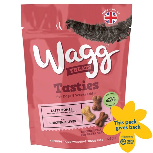 Wagg Chicken & Liver Tasty Bones Dog Treats