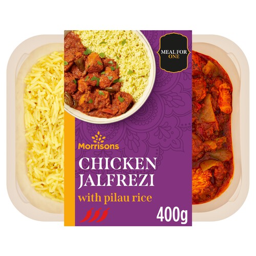 Morrisons Chicken Jalfrezi & Rice