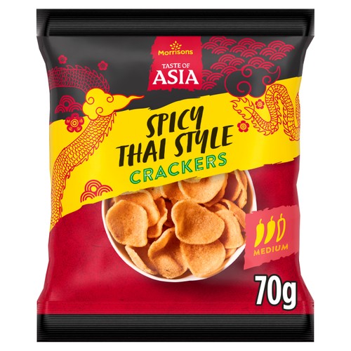 Morrisons Thai Cracker 70g