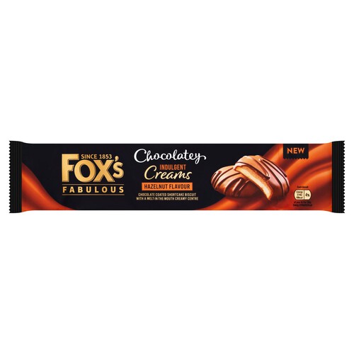 Fox's Chocolatey Indulgent Creams Hazelnut