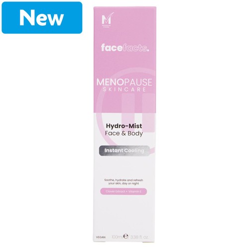 Face Facts Menopause Skincare Hydro Mist Face Body