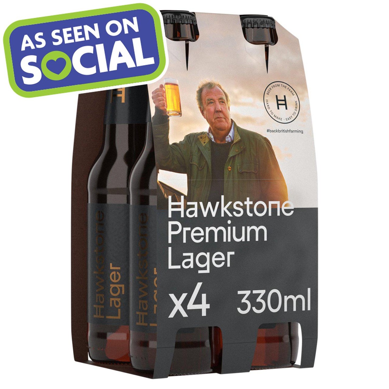 Hawkstone Premium Lager 4x330ml