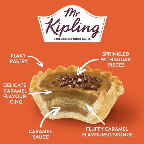 Mr Kipling Caramel Tarts 4 Pack