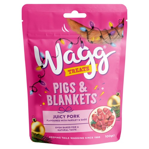 Wagg Pigs & Blankets Treats 100g