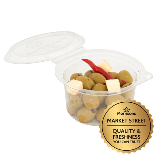 Market Street Deli Piri Piri Green Olives With Gouda