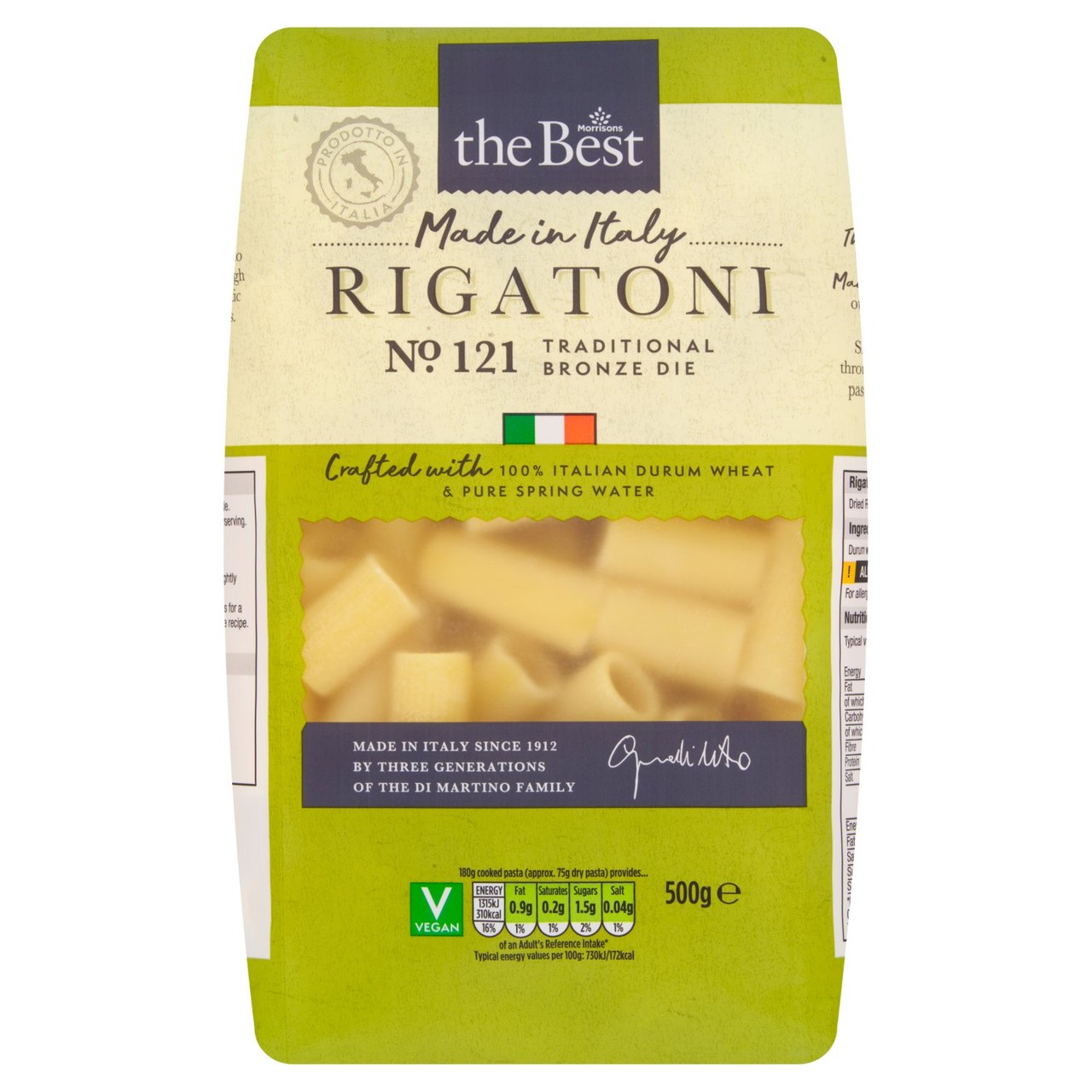 Bronze Die Fresh Rigatoni Pasta - View #9