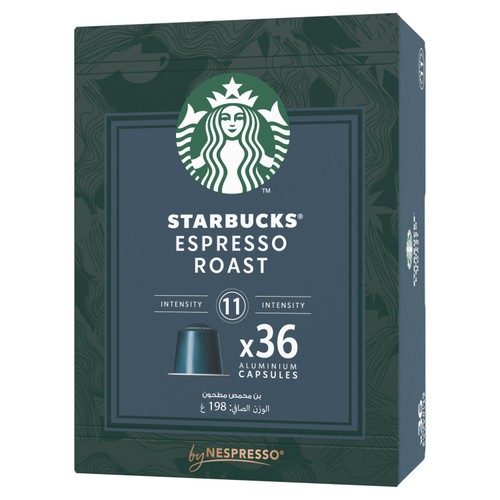 Starbucks By Nespresso Medium Roast House Blend Coffee 36 Pods