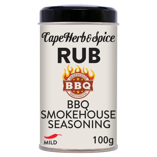 Cape Herb & Spice Rub Smokehouse BBQ Seasoning 100g