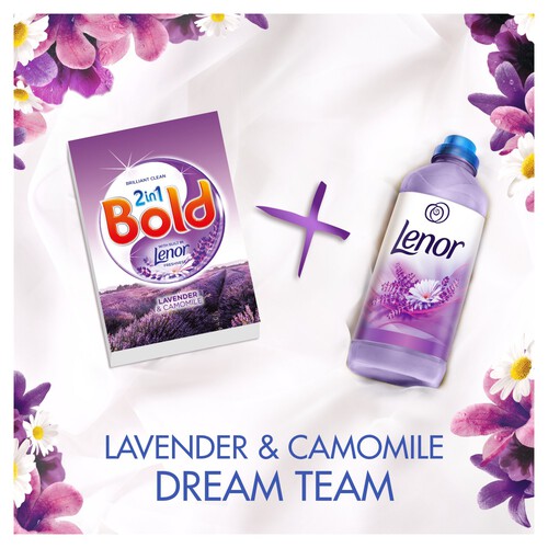 Bold 2in1 Washing Powder Lavender & Camomile 40 Washes