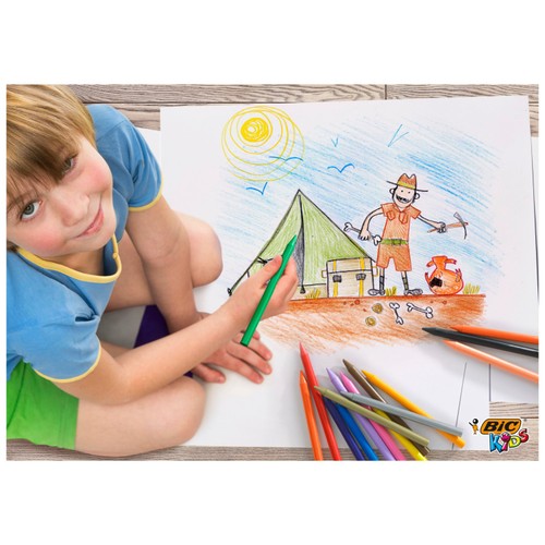 Bic Kids Colouring Crayons 