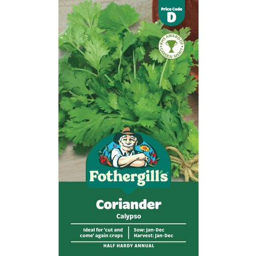 Mr Fothergills Coriander Calypso Seeds