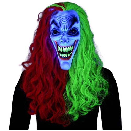 Morrisons Clown Mask With Hair