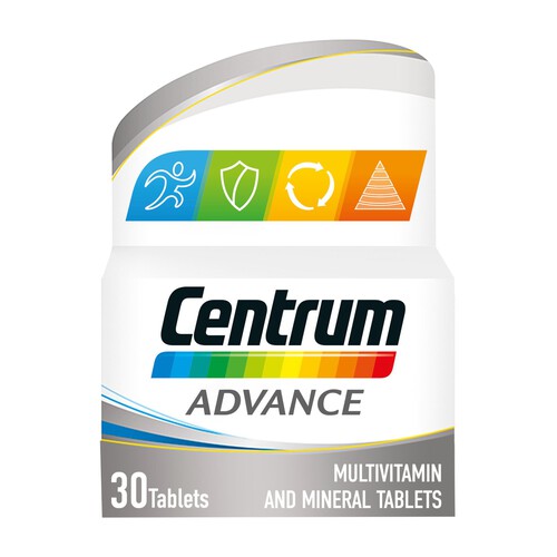 Centrum Advance Multivitamin with Vitamin D & C Tablets