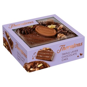 Thorntons Celebration Triple Layer Chocolate Cake