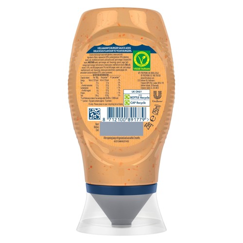 Hellmann's Chunky Burger Sauce 250ml