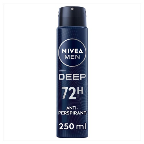 NIVEA MEN Deep Black Carbon 72h Anti-Perspirant Deodorant Spray