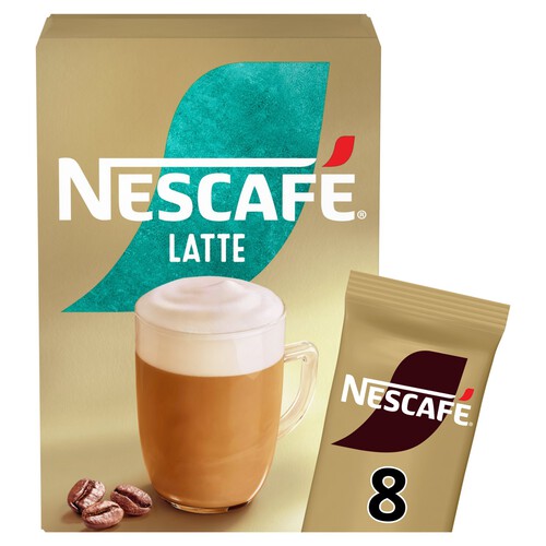 Nescafe Gold Latte 8 Mugs 