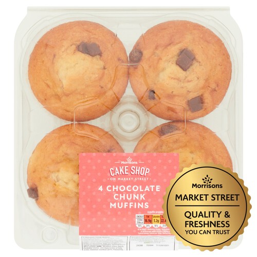 Market Street Chocolate Chunk Muffins 