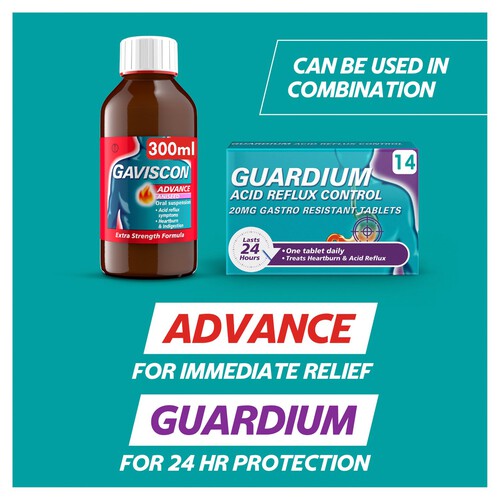 Guardium Acid Reflux Control Gastro Resistant Tablets