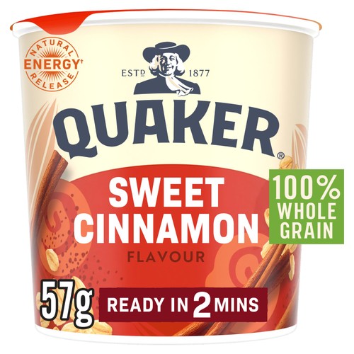 Quaker Oat So Simple Sweet Cinnamon Porridge Pot