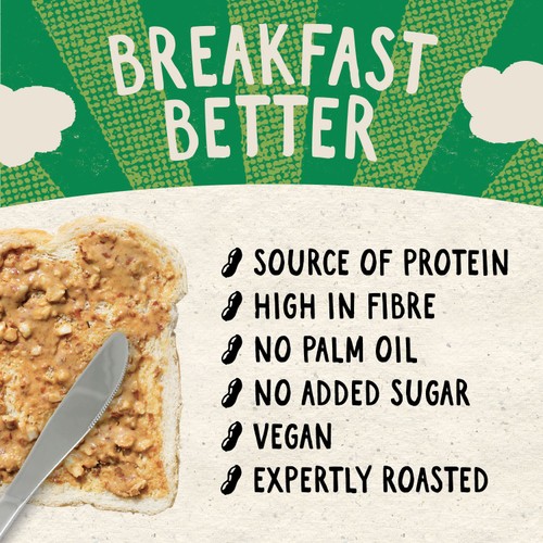 Whole Earth Crunchy Peanut Butter   454g